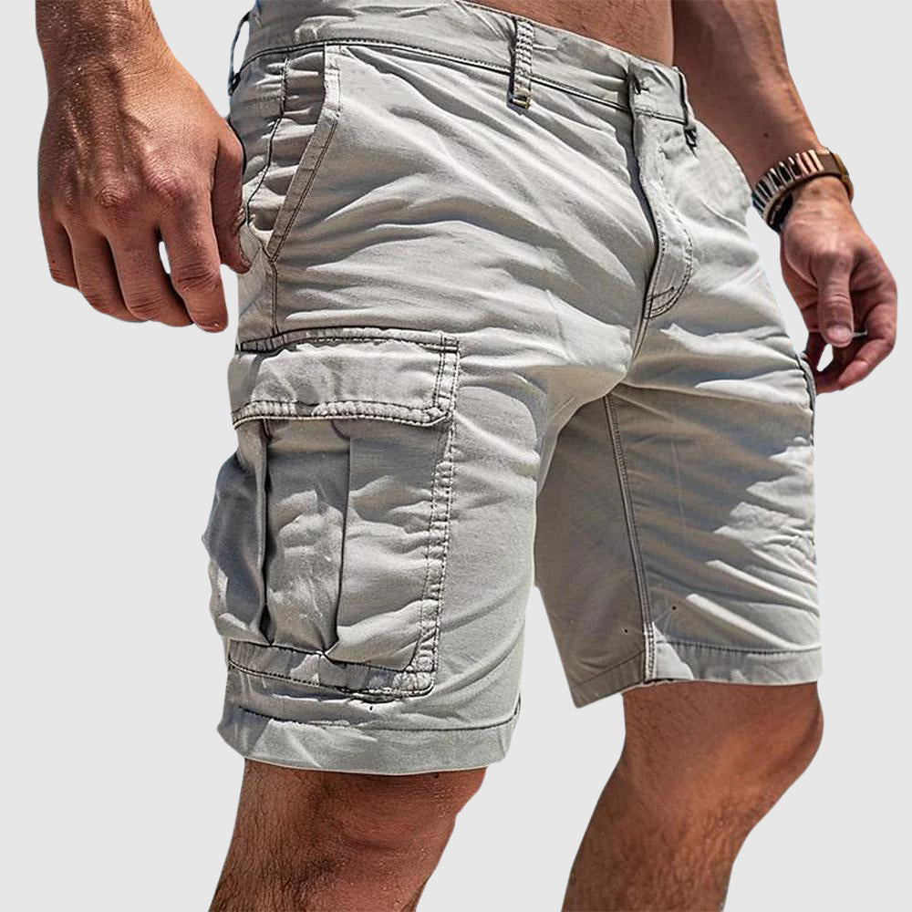 Ryan | Heren Cargo Zak Casual Knie Lengte Shorts