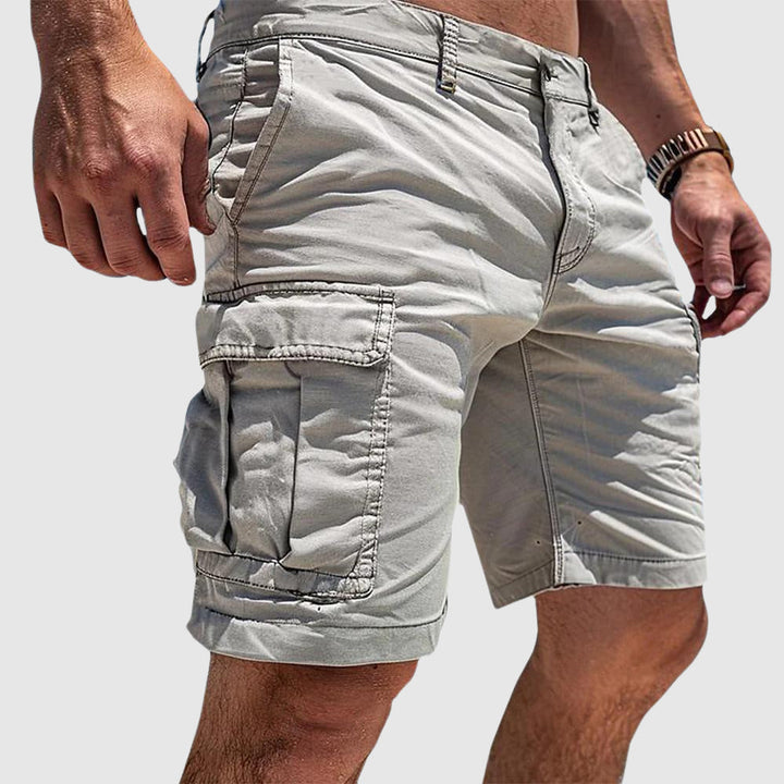 Ryan | Heren Cargo Zak Casual Knie Lengte Shorts