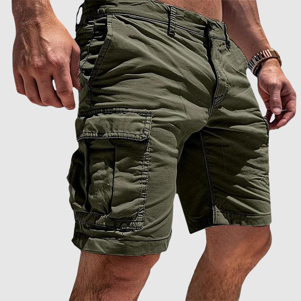 Ryan | Heren Cargo Zak Casual Knie Lengte Shorts
