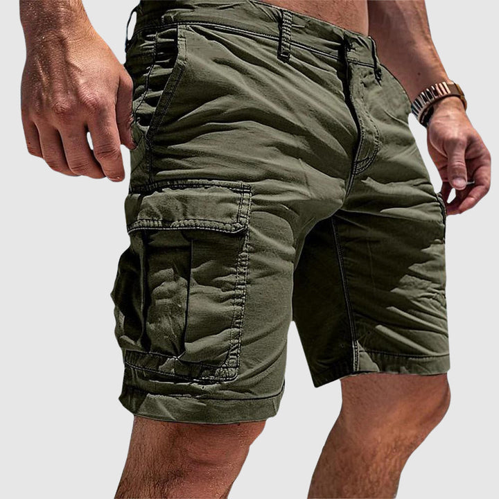 Ryan | Heren Cargo Zak Casual Knie Lengte Shorts