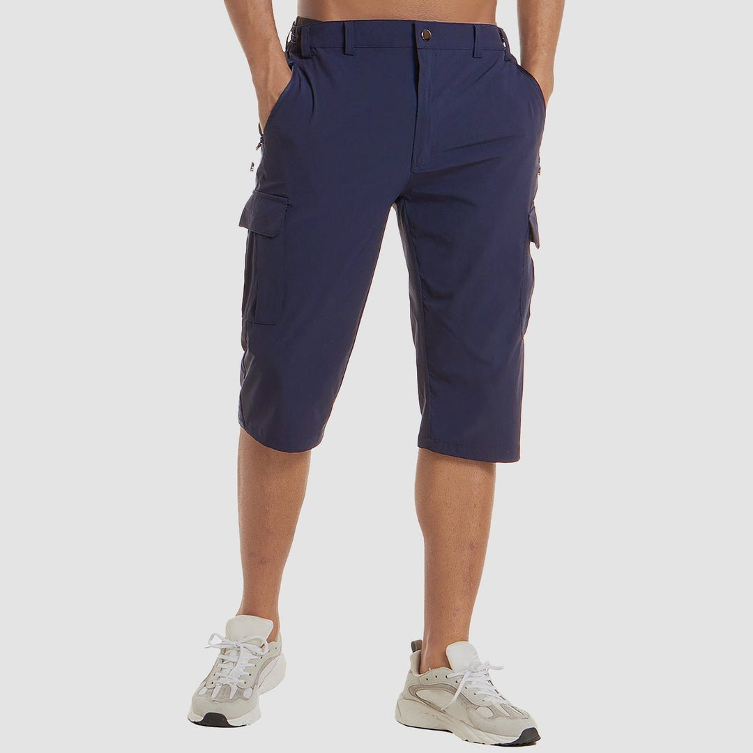 Silas | Heren Cargo Zak Casual Knie Lengte Shorts