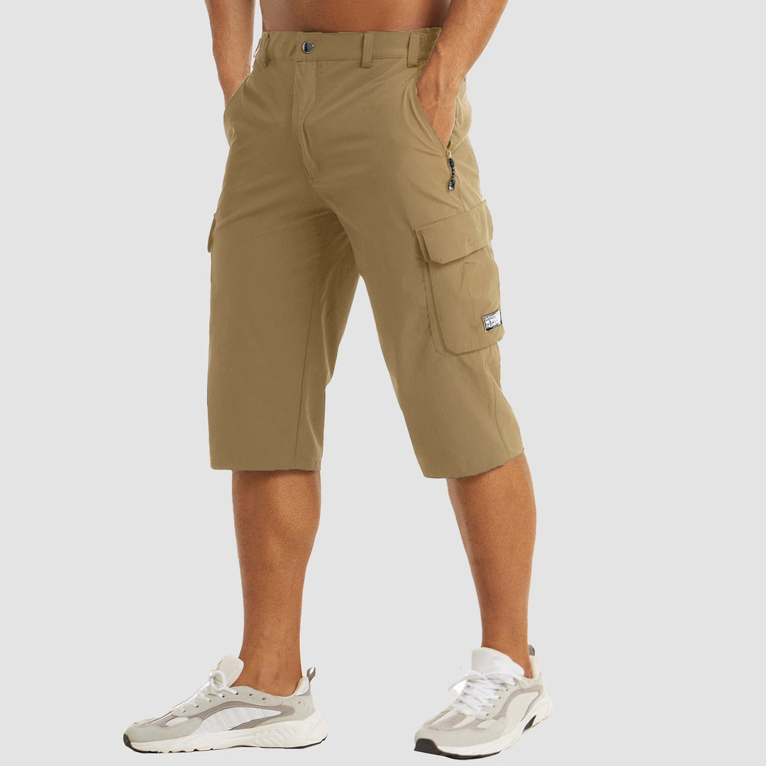Silas | Heren Cargo Zak Casual Knie Lengte Shorts