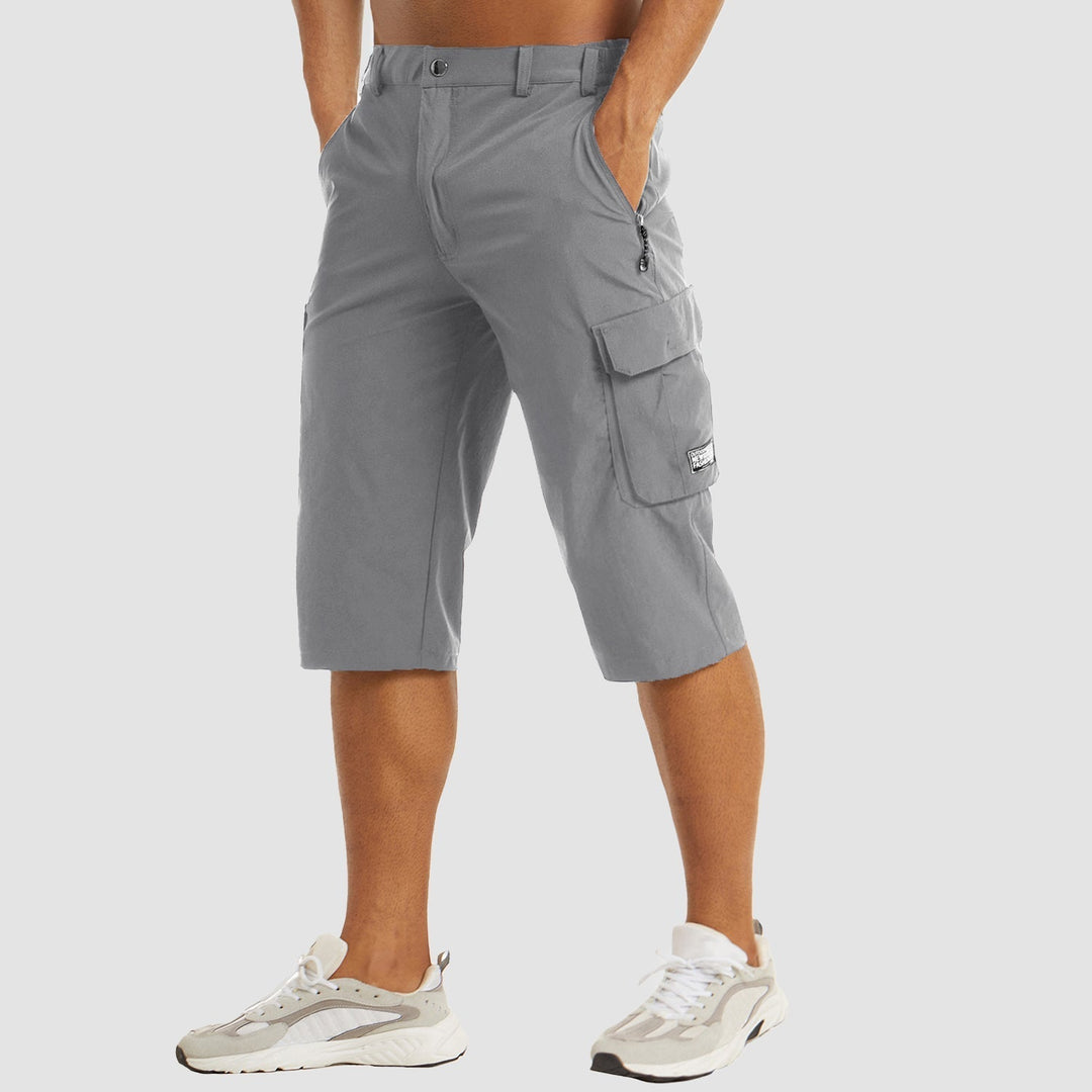 Silas | Heren Cargo Zak Casual Knie Lengte Shorts