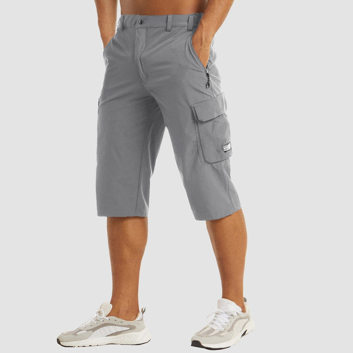 Silas | Heren Cargo Zak Casual Knie Lengte Shorts