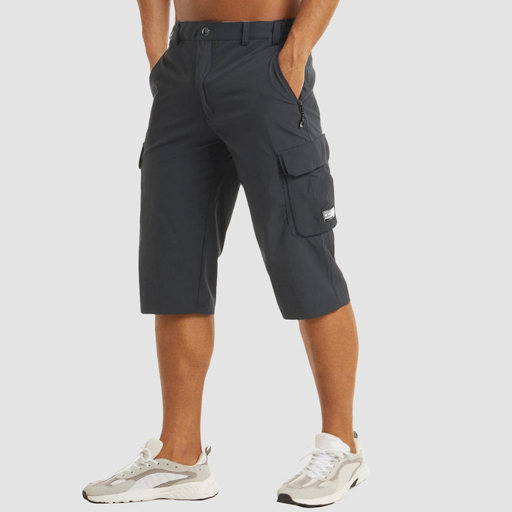 Silas | Heren Cargo Zak Casual Knie Lengte Shorts