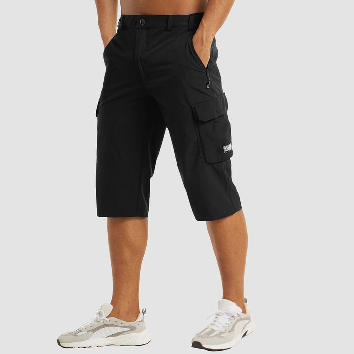 Silas | Heren Cargo Zak Casual Knie Lengte Shorts