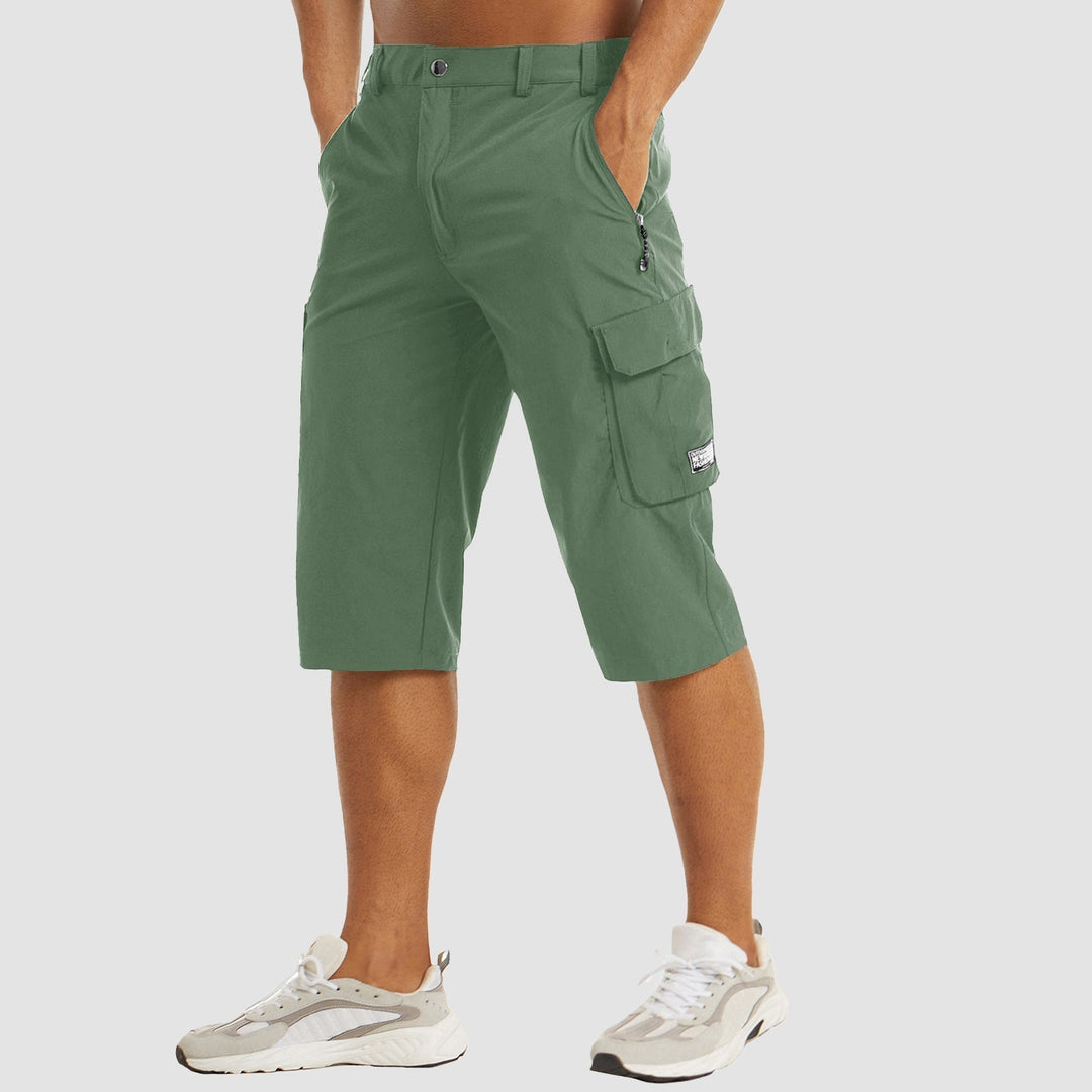 Silas | Heren Cargo Zak Casual Knie Lengte Shorts