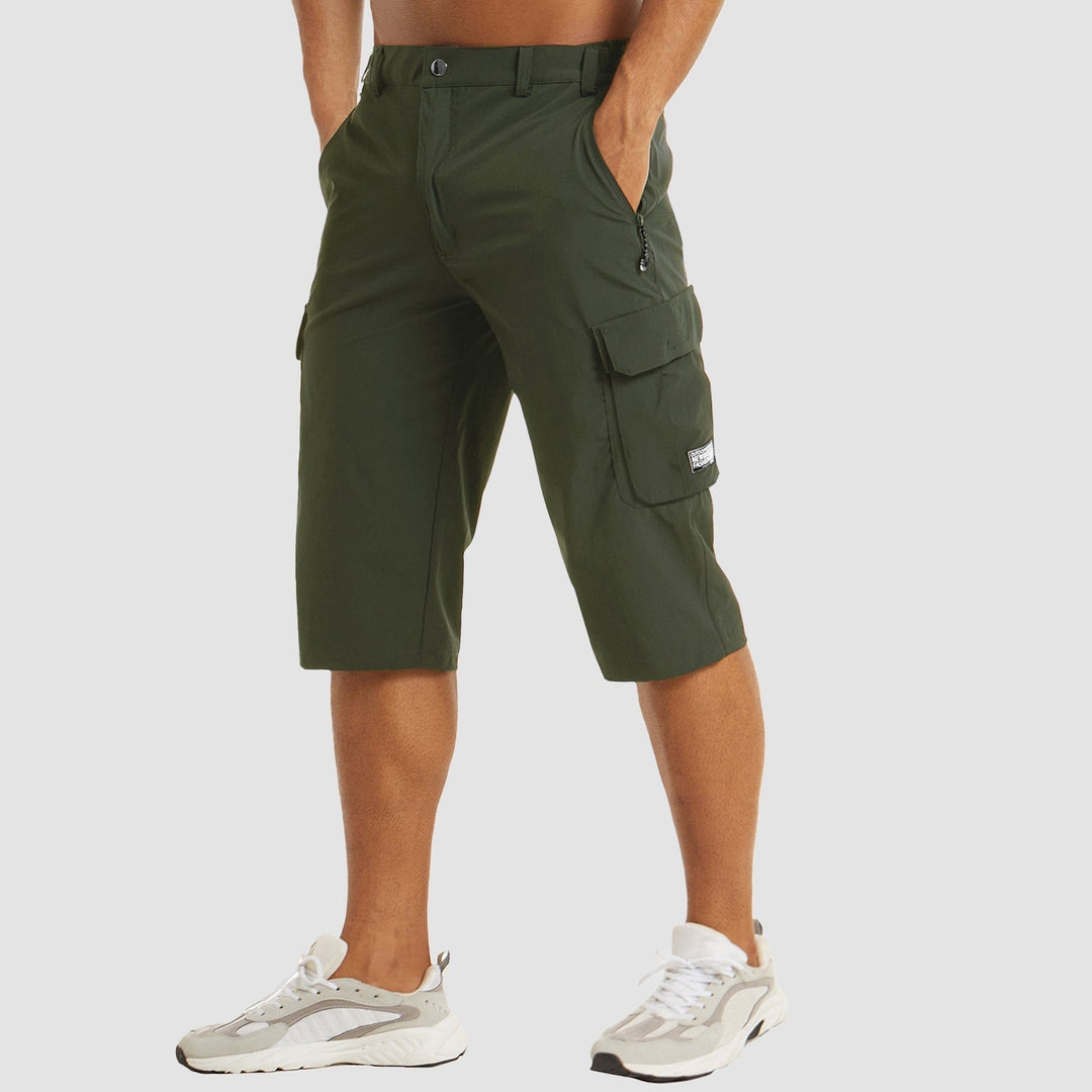 Silas | Heren Cargo Zak Casual Knie Lengte Shorts