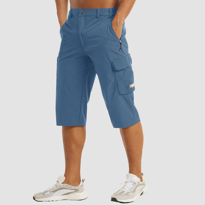 Silas | Heren Cargo Zak Casual Knie Lengte Shorts