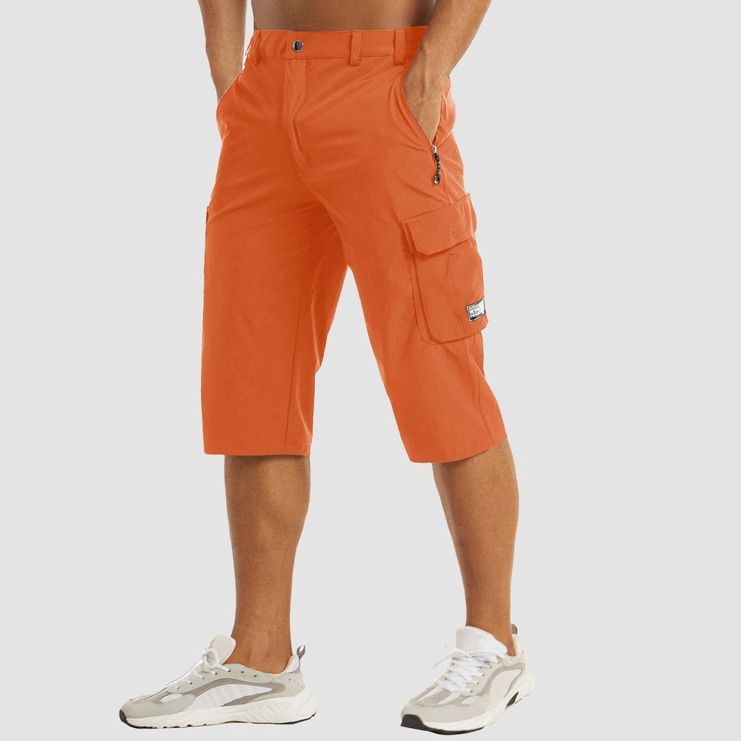 Silas | Heren Cargo Zak Casual Knie Lengte Shorts