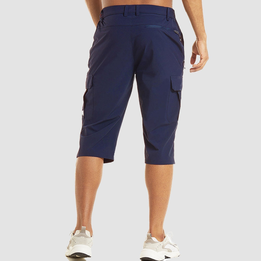 Silas | Heren Cargo Zak Casual Knie Lengte Shorts
