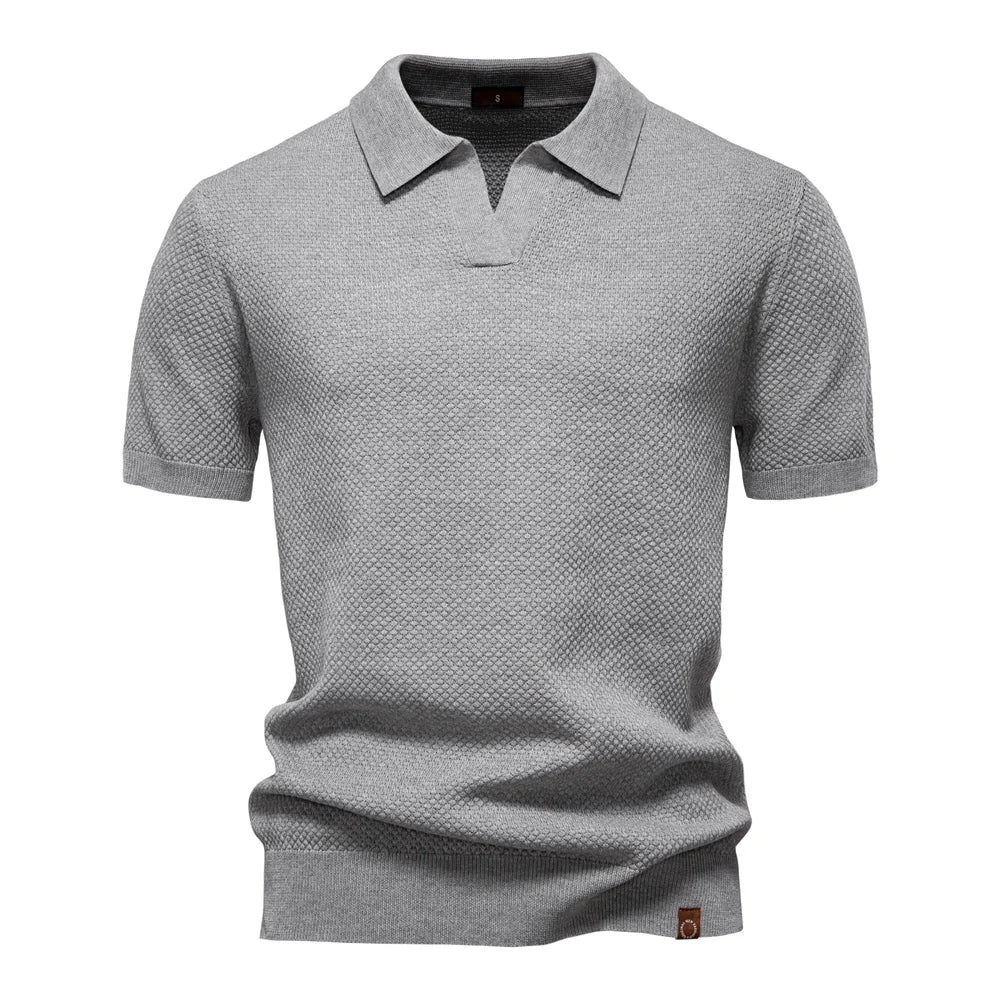 Rowan | Herren Klassisches Polohemd mit kurzen Ärmeln
