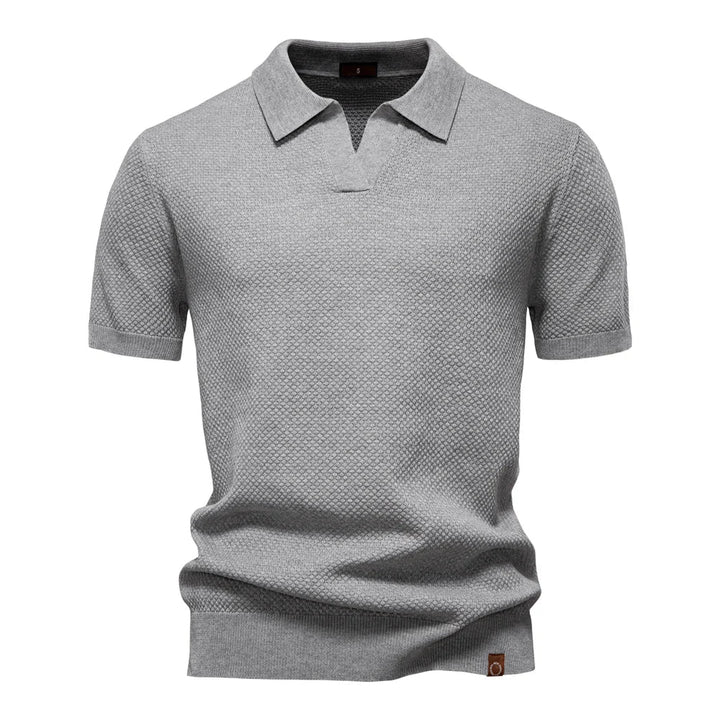 Rowan | Herren Klassisches Polohemd mit kurzen Ärmeln