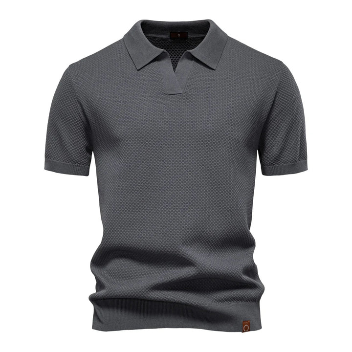 Rowan | Herren Klassisches Polohemd mit kurzen Ärmeln