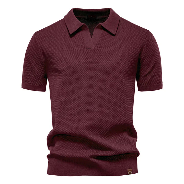 Rowan | Herren Klassisches Polohemd mit kurzen Ärmeln