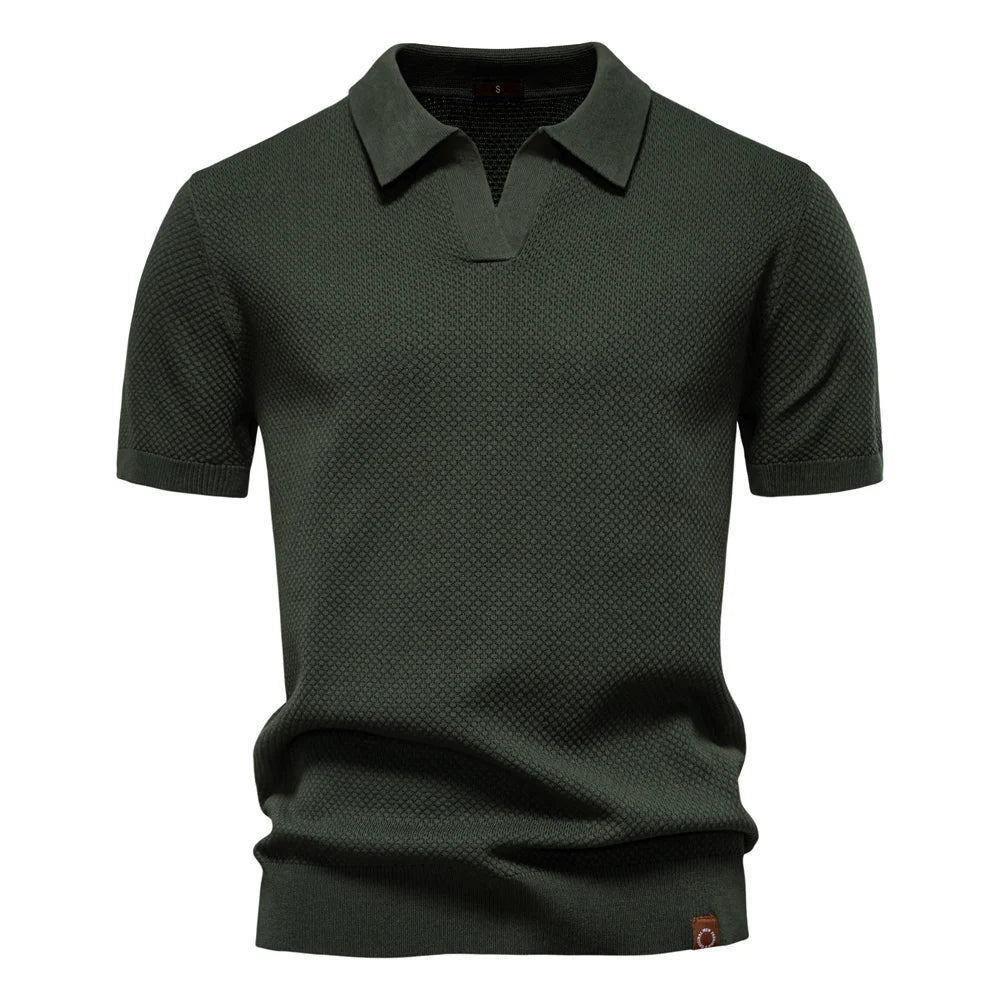 Rowan | Herren Klassisches Polohemd mit kurzen Ärmeln