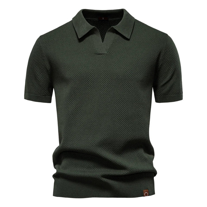 Rowan | Herren Klassisches Polohemd mit kurzen Ärmeln