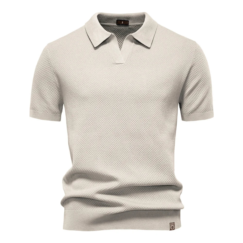 Rowan | Herren Klassisches Polohemd mit kurzen Ärmeln