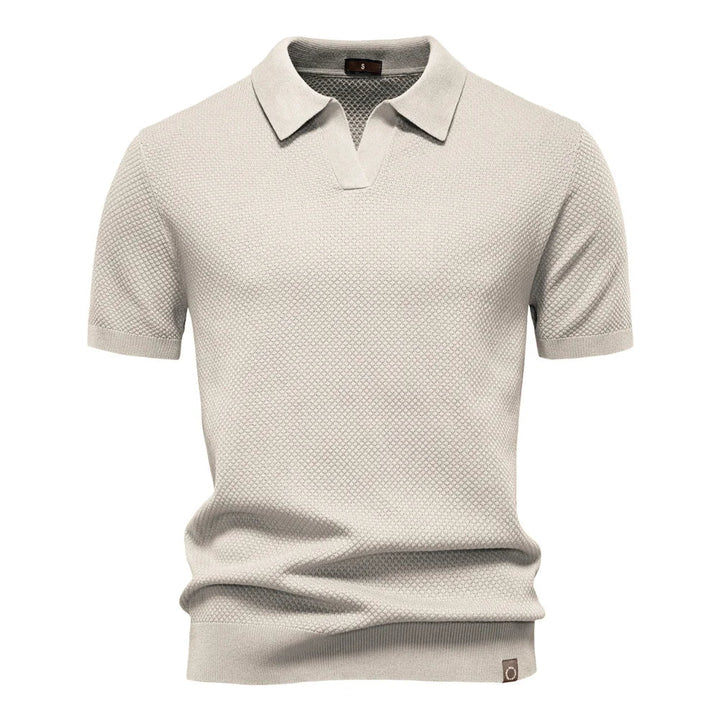 Rowan | Herren Klassisches Polohemd mit kurzen Ärmeln