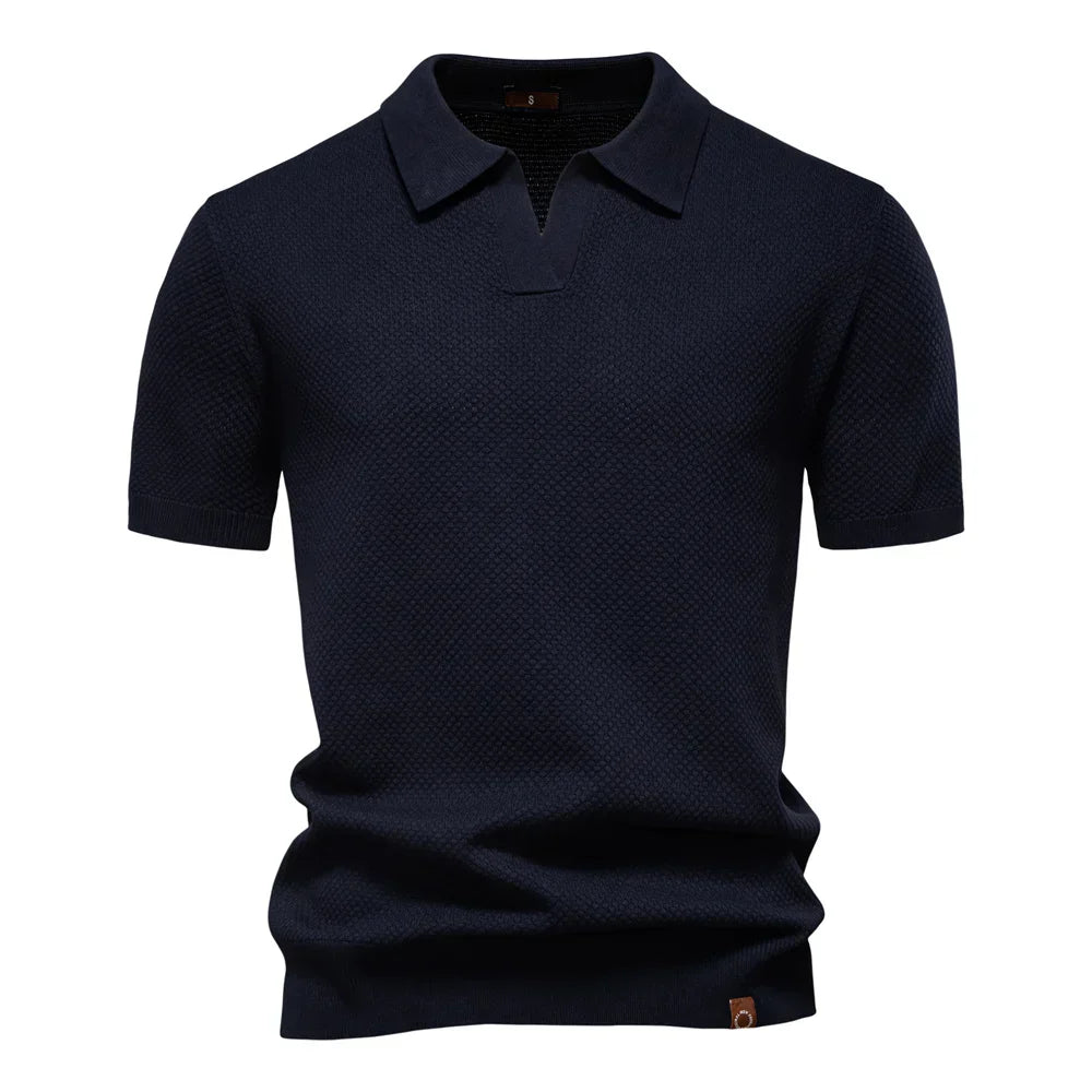 Rowan | Herren Klassisches Polohemd mit kurzen Ärmeln