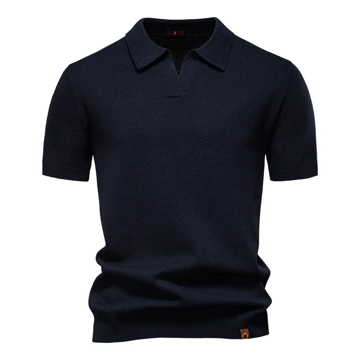 Rowan | Herren Klassisches Polohemd mit kurzen Ärmeln