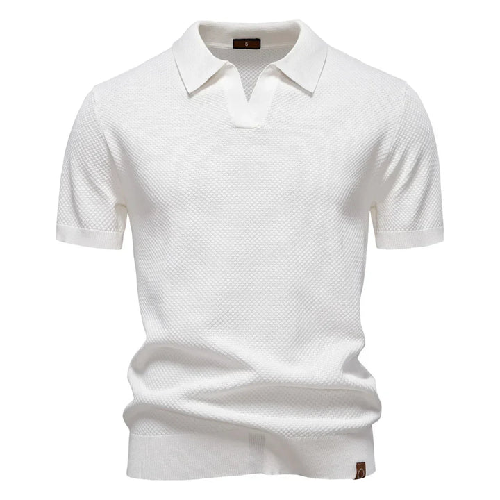 Rowan | Herren Klassisches Polohemd mit kurzen Ärmeln