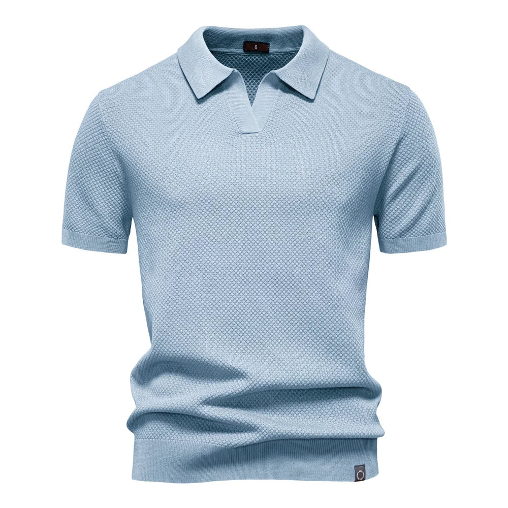 Rowan | Herren Klassisches Polohemd mit kurzen Ärmeln