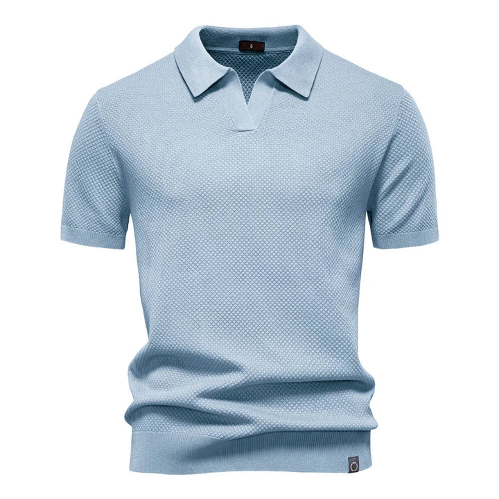 Rowan | Herren Klassisches Polohemd mit kurzen Ärmeln