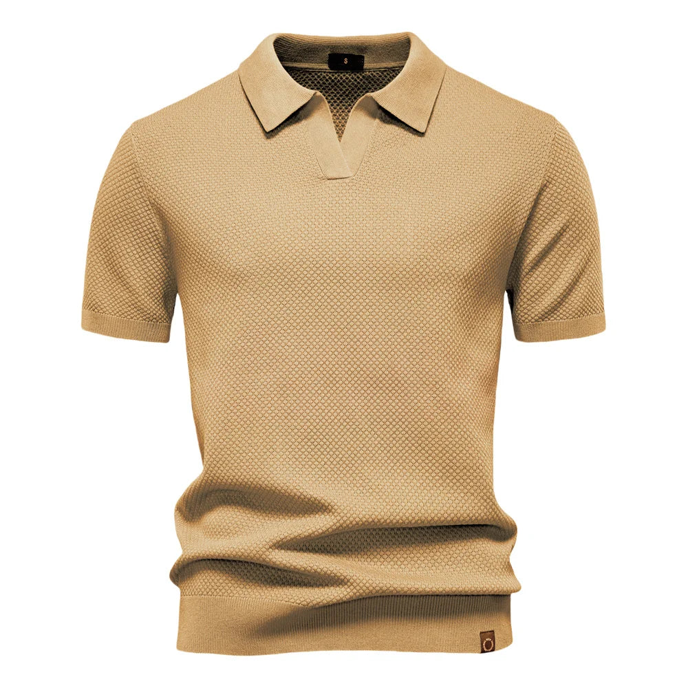 Rowan | Herren Klassisches Polohemd mit kurzen Ärmeln