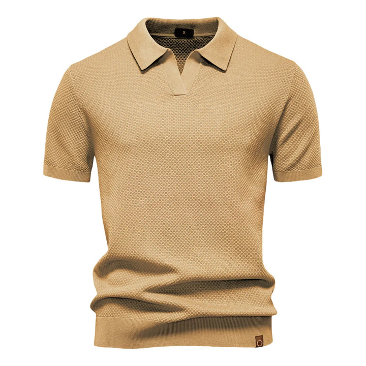 Rowan | Herren Klassisches Polohemd mit kurzen Ärmeln