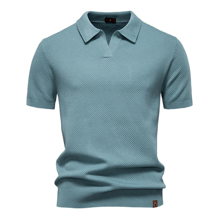Rowan | Herren Klassisches Polohemd mit kurzen Ärmeln