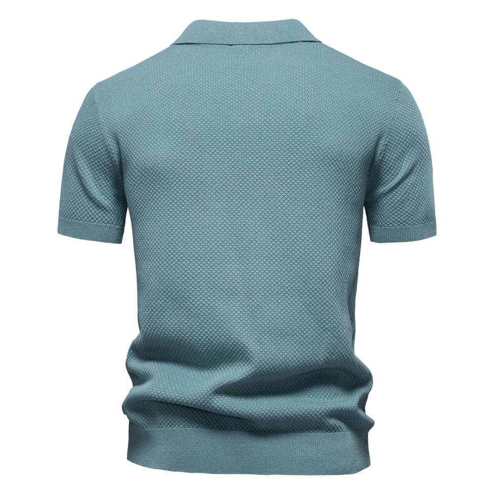 Rowan | Herren Klassisches Polohemd mit kurzen Ärmeln