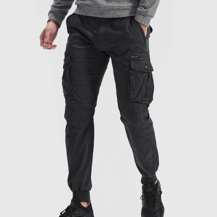 Jonathan | Herren Slim Fit Cargo-Hose Casual