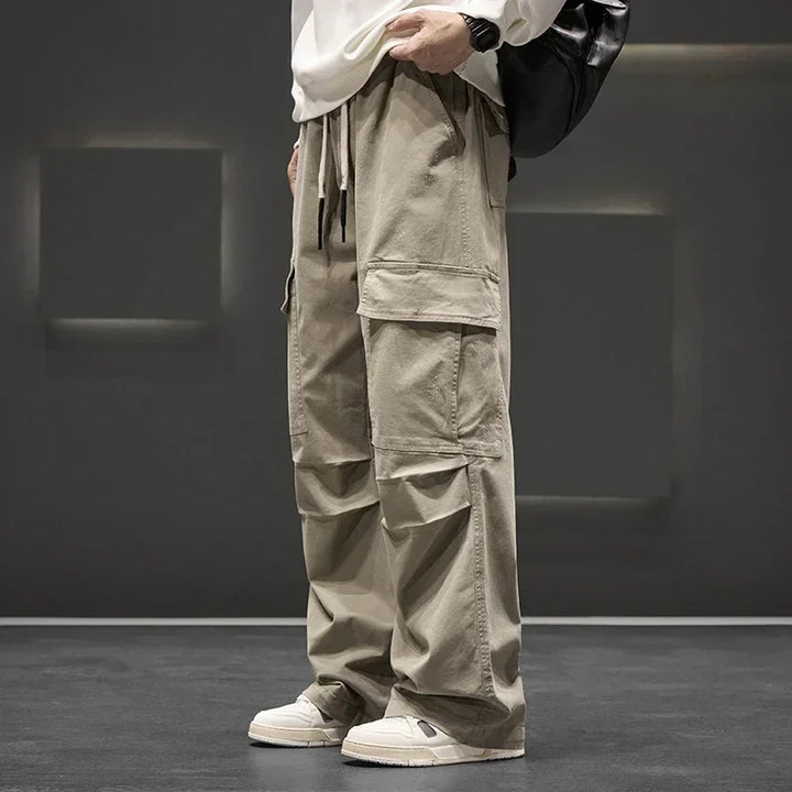 Leonardo | Herren Cargo-Hose mit weitem Bein Casual