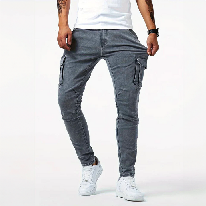 Adrian | Heren Slim Fit Cargo Zak Broek