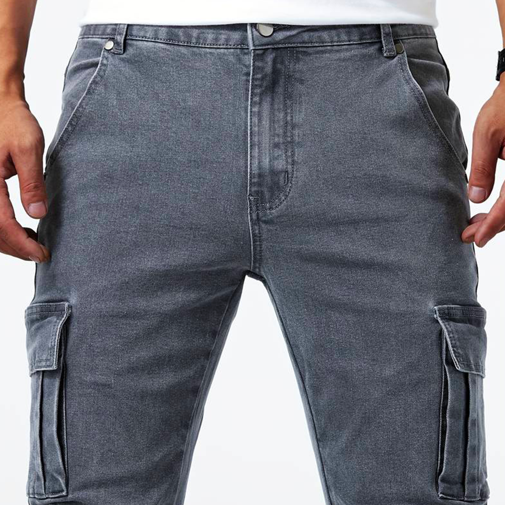 Adrian | Heren Slim Fit Cargo Zak Broek
