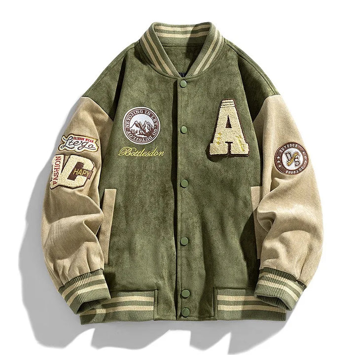 Weston | Heren Varsity Knoop Bomber Jas