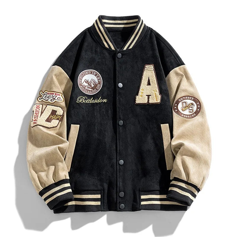 Weston | Heren Varsity Knoop Bomber Jas