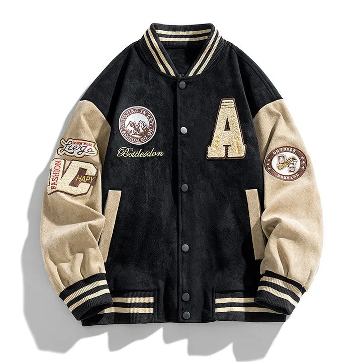 Weston | Heren Varsity Knoop Bomber Jas