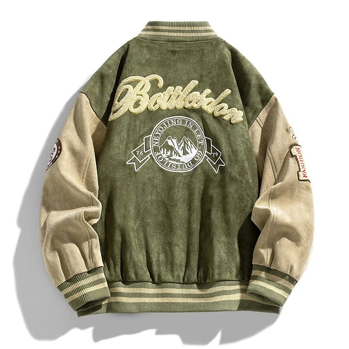 Weston | Heren Varsity Knoop Bomber Jas