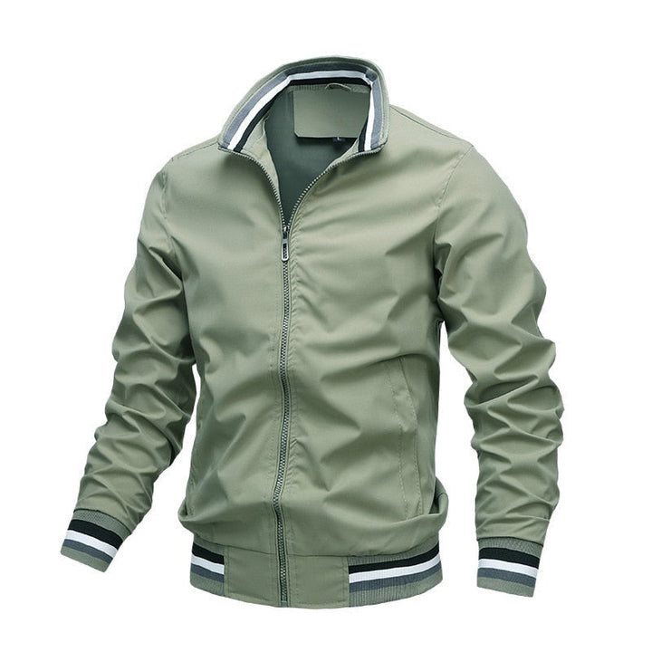Bennett | Herren Klassische Casual Bomberjacke mit Reißverschluss