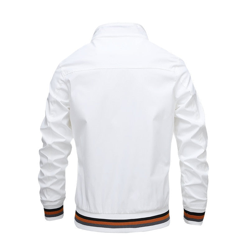 Bennett | Herren Klassische Casual Bomberjacke mit Reißverschluss