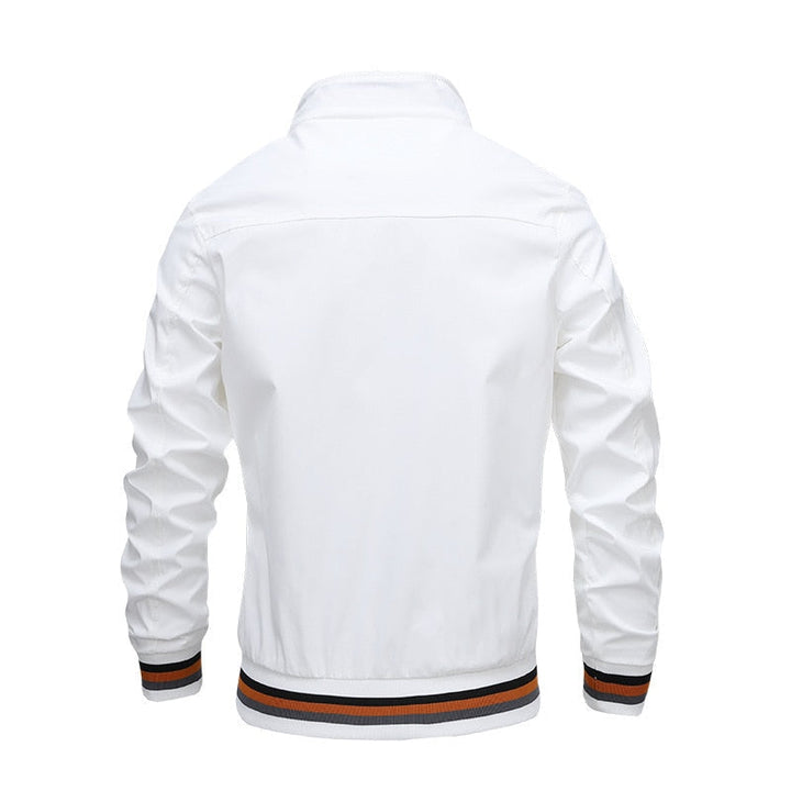 Bennett | Herren Klassische Casual Bomberjacke mit Reißverschluss