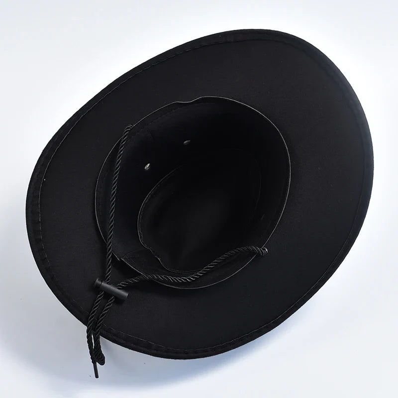Caleb | Herren Breiter Rand Western Cowboyhut