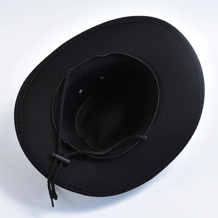 Caleb | Herren Breiter Rand Western Cowboyhut