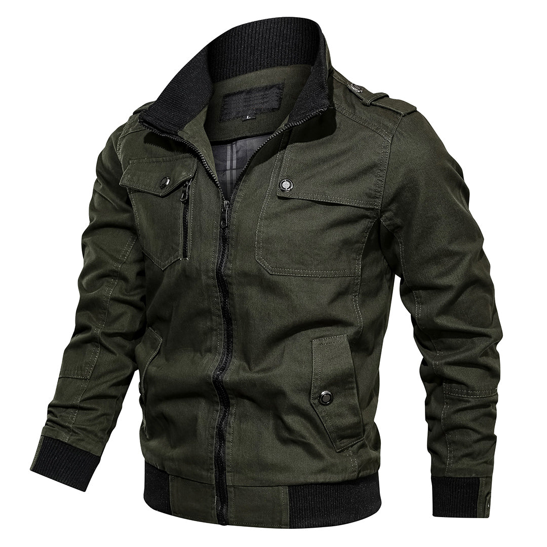 Brooks | Herren Casual Bomberjacke mit Reißverschluss