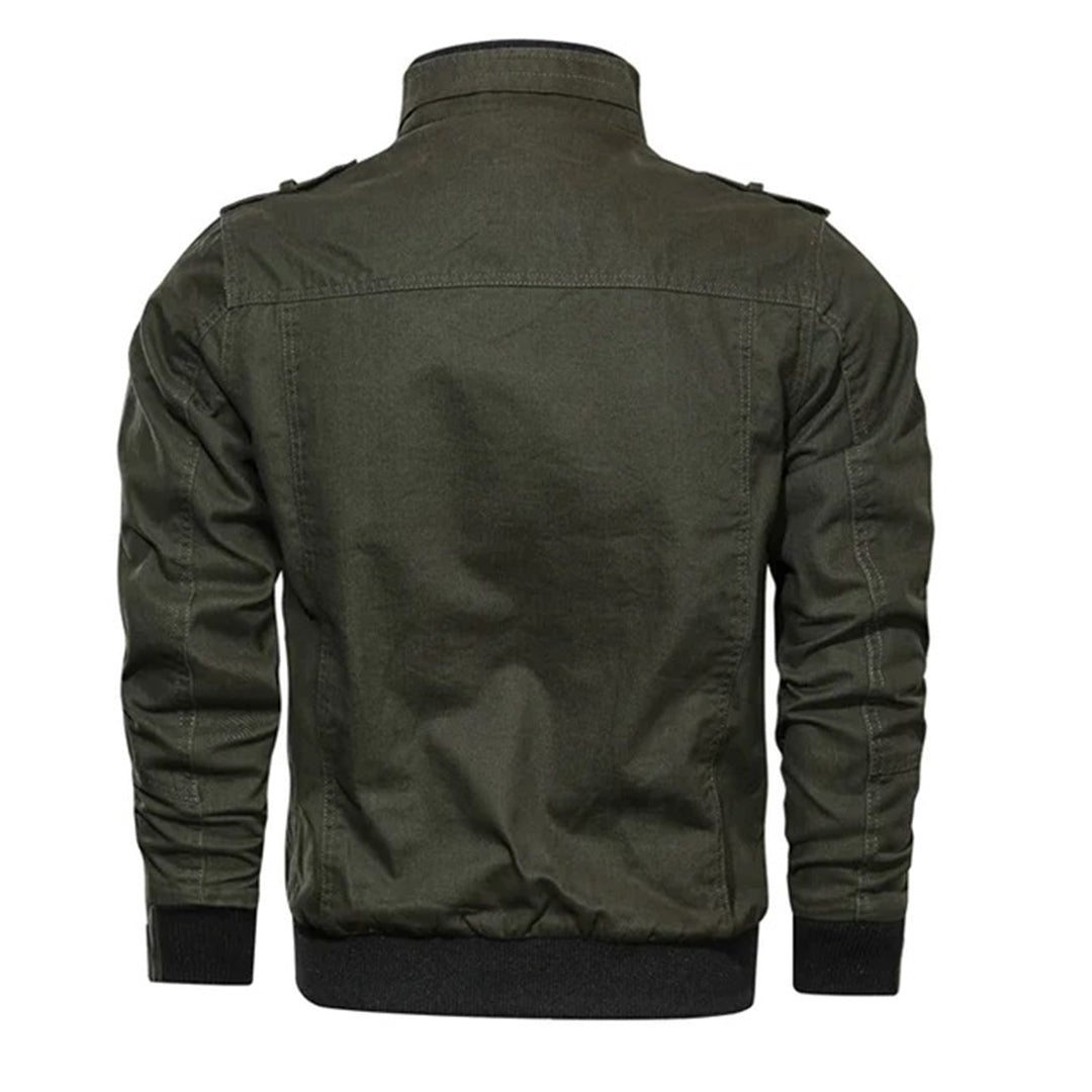 Brooks | Herren Casual Bomberjacke mit Reißverschluss