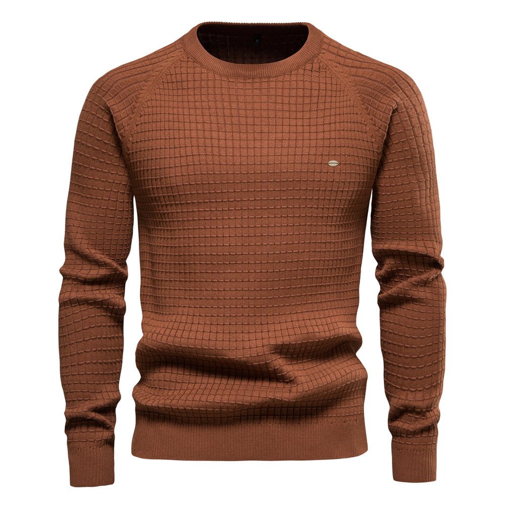 Nolan | Heren Casual Ronde Hals Gebreide Trui