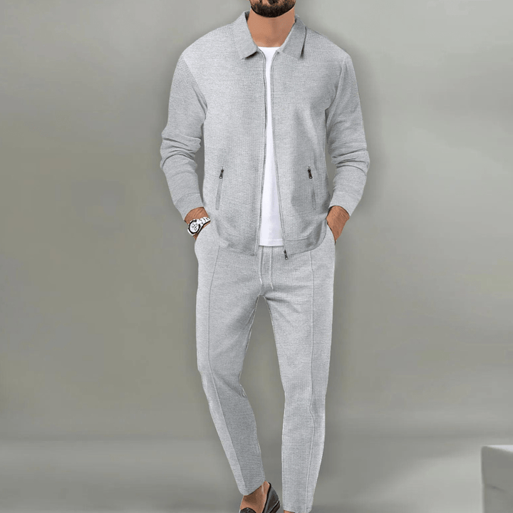Connor | Herren Zweiteiliges Set mit Reißverschlussjacke