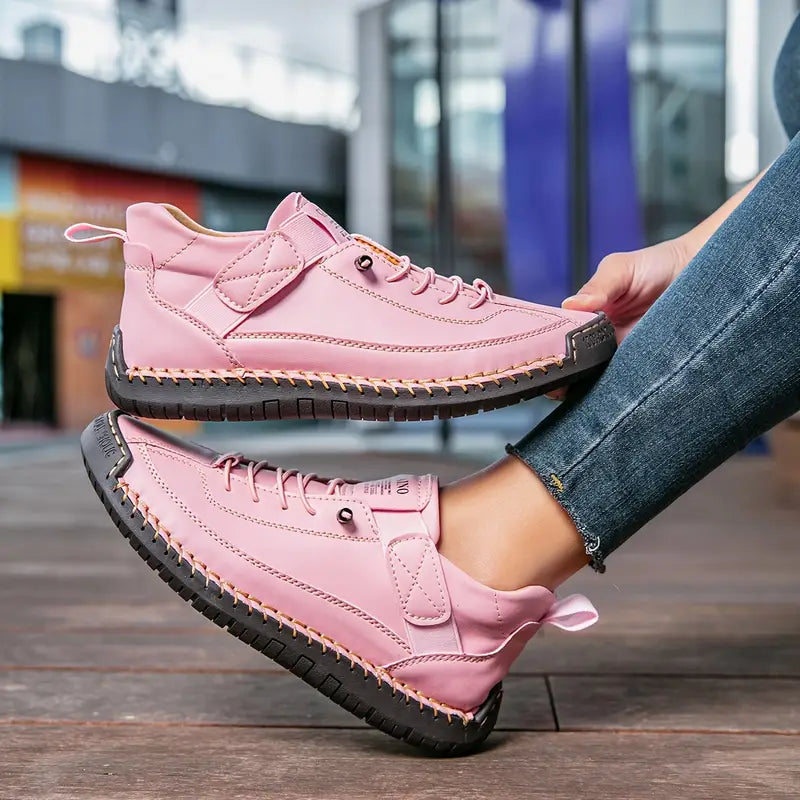 Mila | Dames Orthopedische Klittenbandsluiting Casual Sneakers